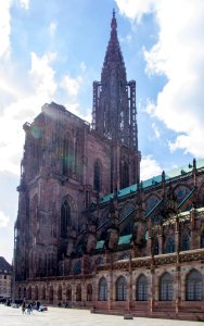 Gigantissime cathédrale de Strasbourg photo