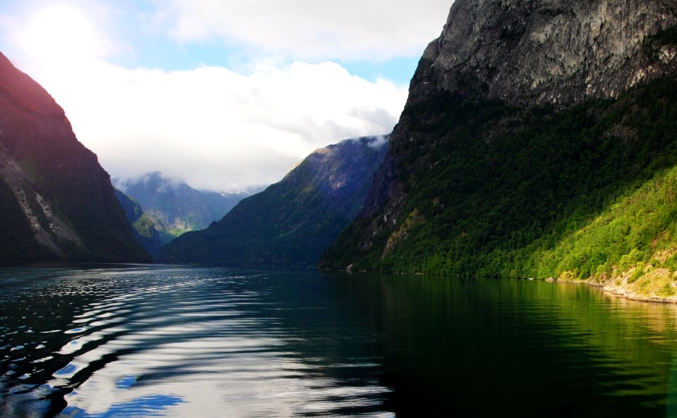 sognefjorden i juli
