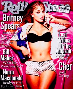 A now controversial cover featuring Pop Star, Brittney Spears. photo