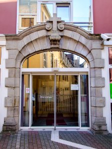 Ancienne porte de la Congrégation des sœurs de la Charité de Strasbourg