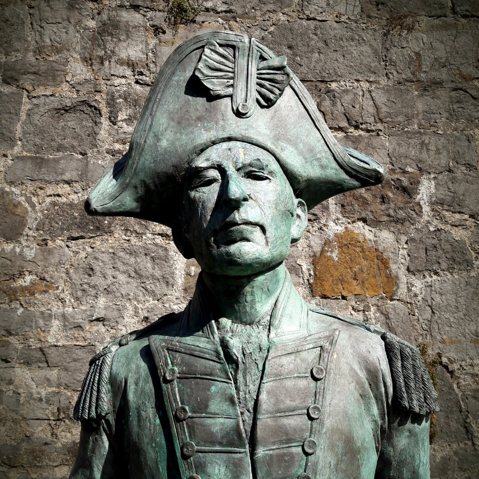Captain John Quilliam (1771-1829) - Bust by Bryan Kneale