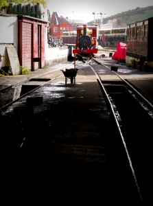 'Fenella' Steam Engine No. 8, 'Fenella', of the Isle of Man Railways photo