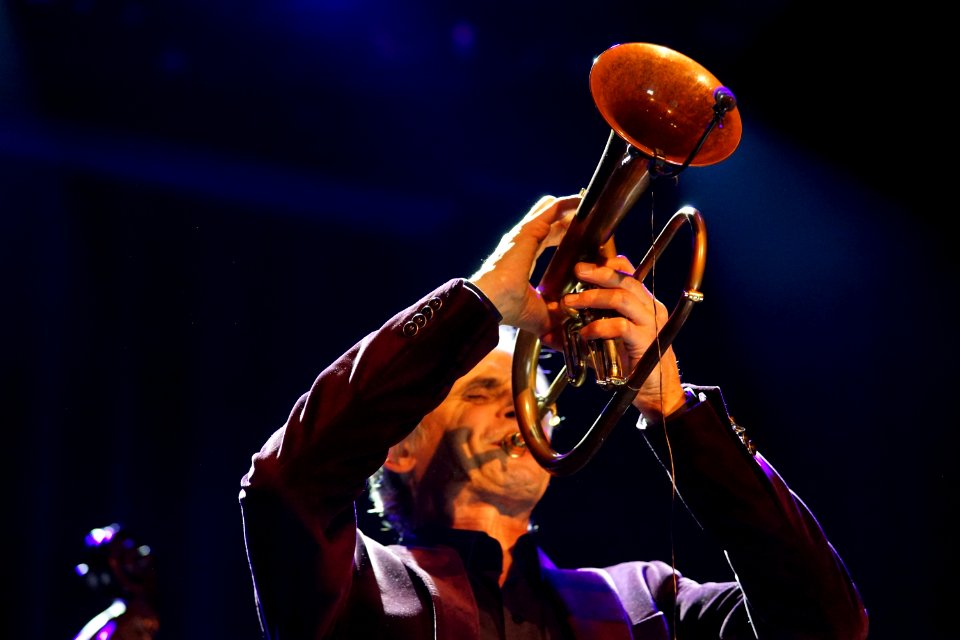 Florian Weber Quartet,  24 november 2019 TV Utrecht - Markus Stockhausen DSC04102
