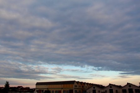 Nuage sur la ville photo