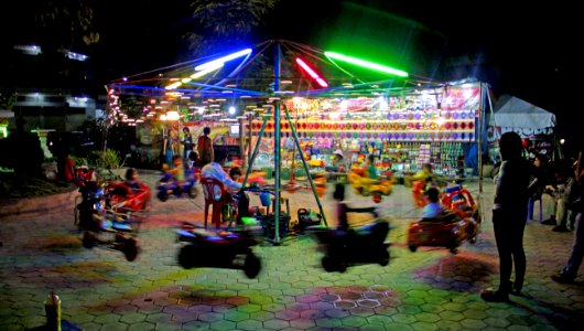 Battambang by night photo