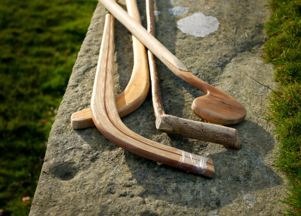 Cammag sticks, St. John's Isle of Man