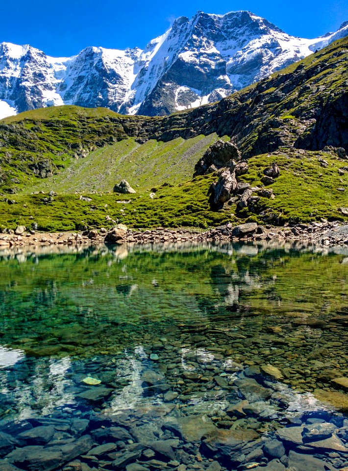 Oberhornsee, Lauterbrunnen, Switzerland