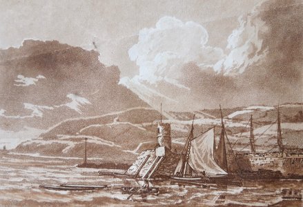 Douglas Pier, Isle of Man, 1794
