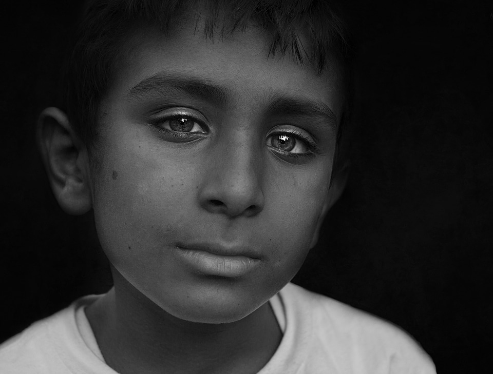 Face handsome portrait