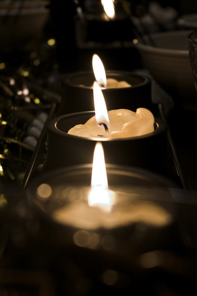 Fire light candlelight