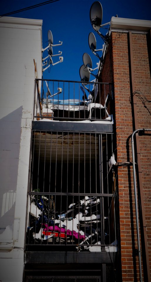 Cluttered Balconies