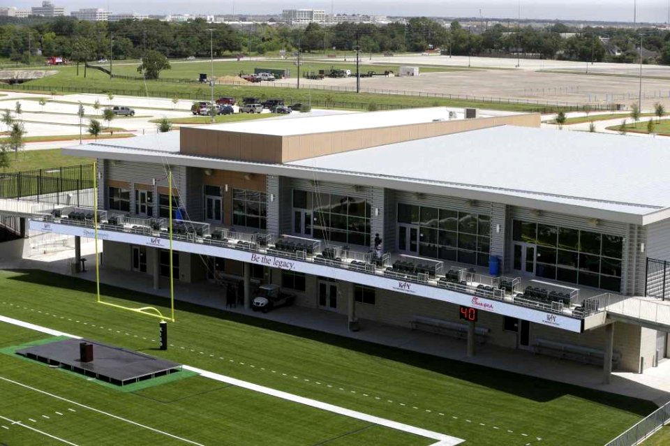 Top view field house