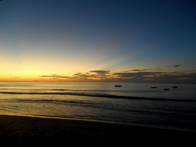 Fiji sunset