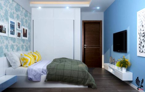 Cửa gỗ đẹp cho phòng ngủ cao cấp Solitek