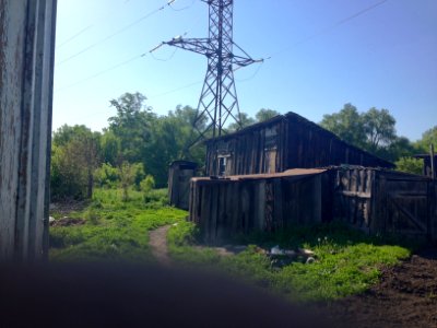 post in the garden at home is only in Russia and there