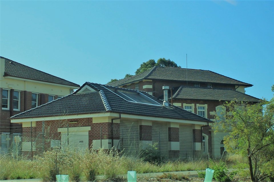 Keswick Barracks, as seen from the Overland