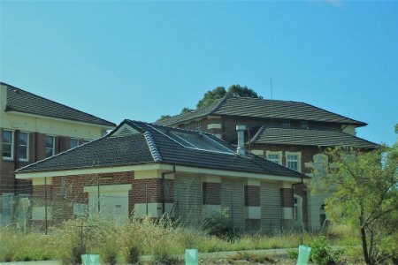 Keswick Barracks, as seen from the Overland