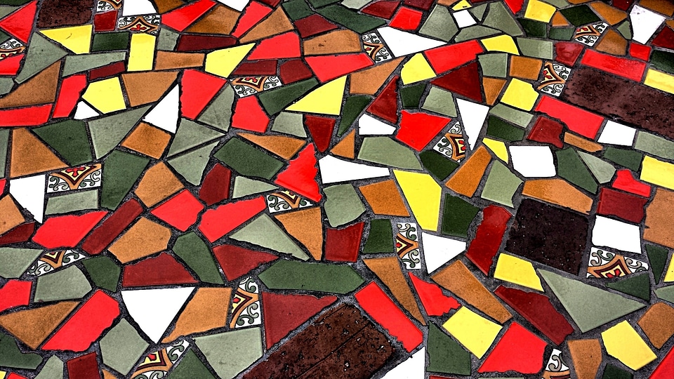 Floor tile pattern