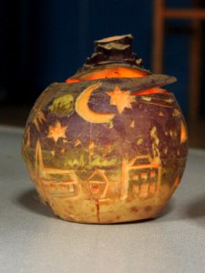 Hop-tu-naa turnip with houses and stars (Maughold 2016)