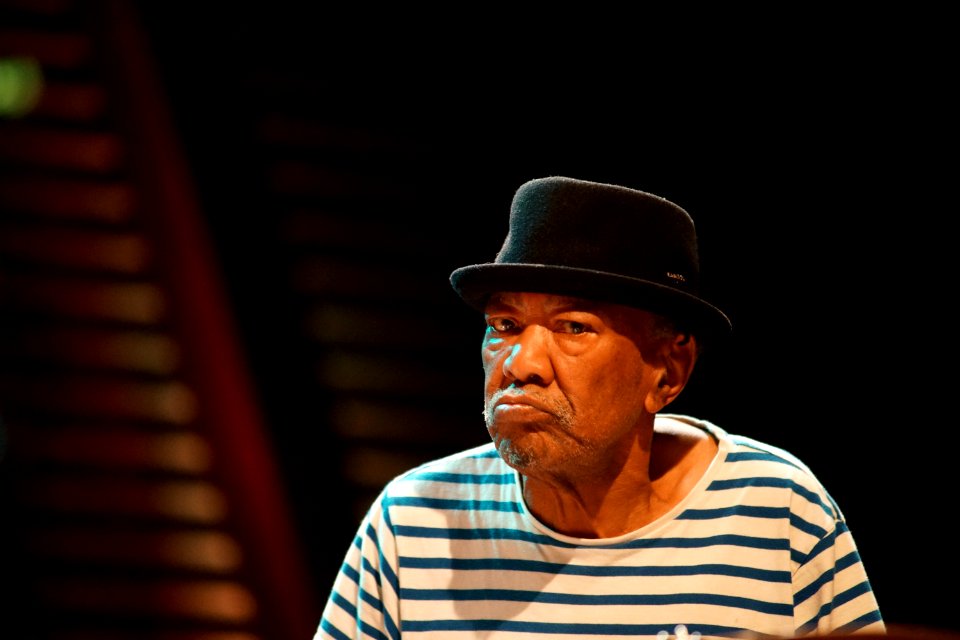 Louis Moholo-Moholo '5 Blokes', BIM 5 september 2019 - Louis Moholo DSC03499