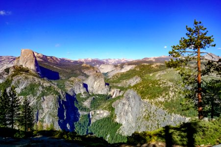 Half Dome, Little Yosemite Valley, Yosemite National Park