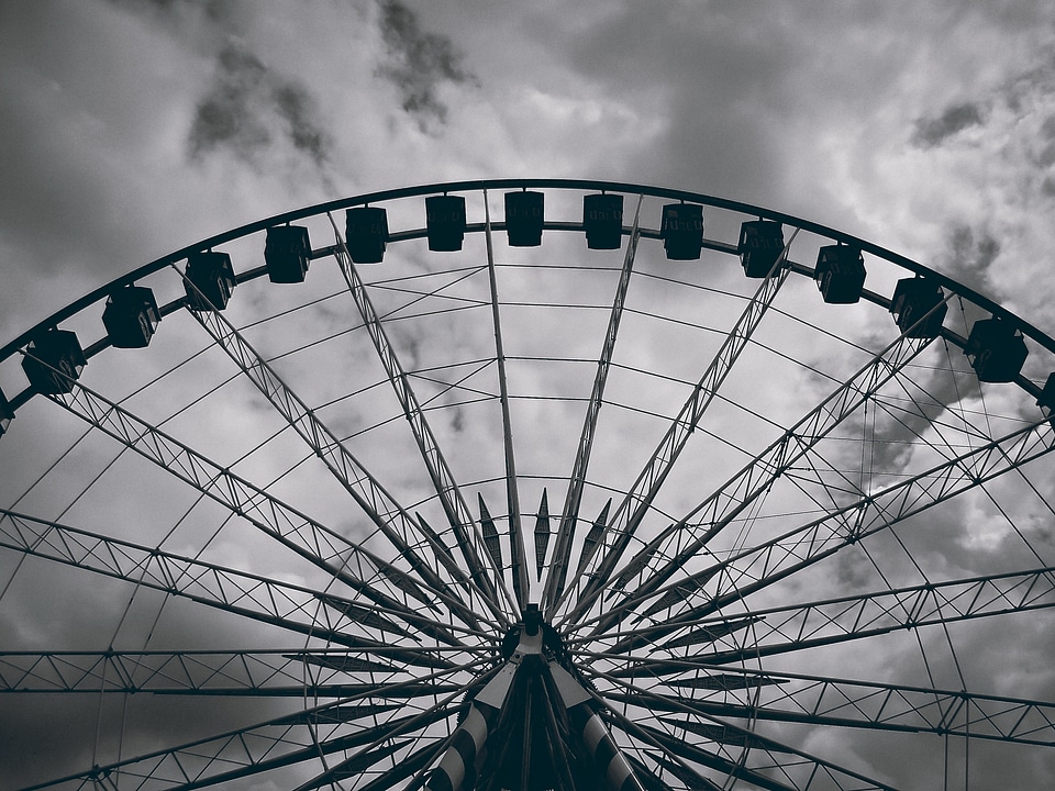 Year market rides carousel