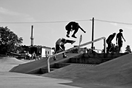 Skateboarding edit