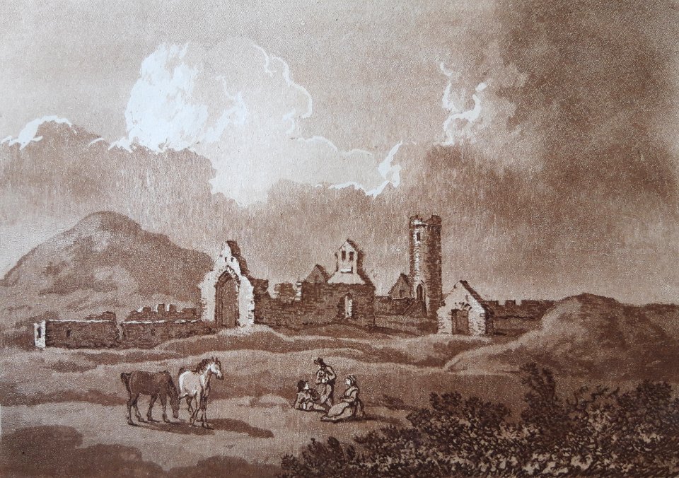 Peel Castle, 1794: St. Patrick's Chapel