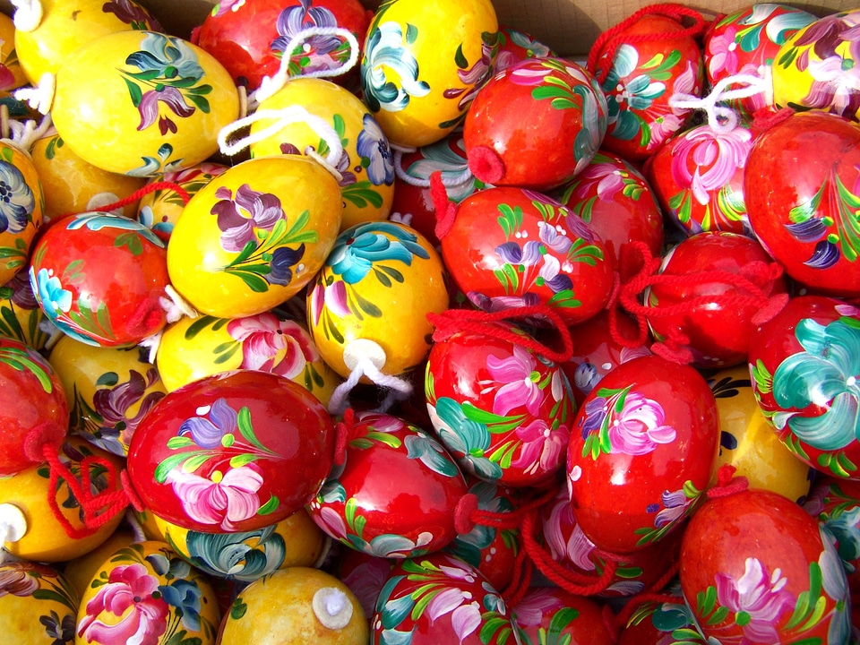 Hand-painted easter eggs easter eggs easter