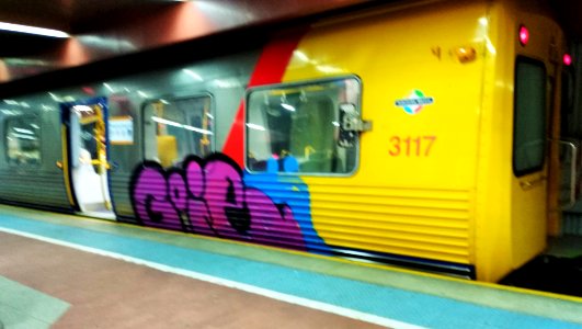 Who painted my train? photo