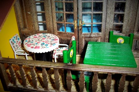 Doll's house balcony photo