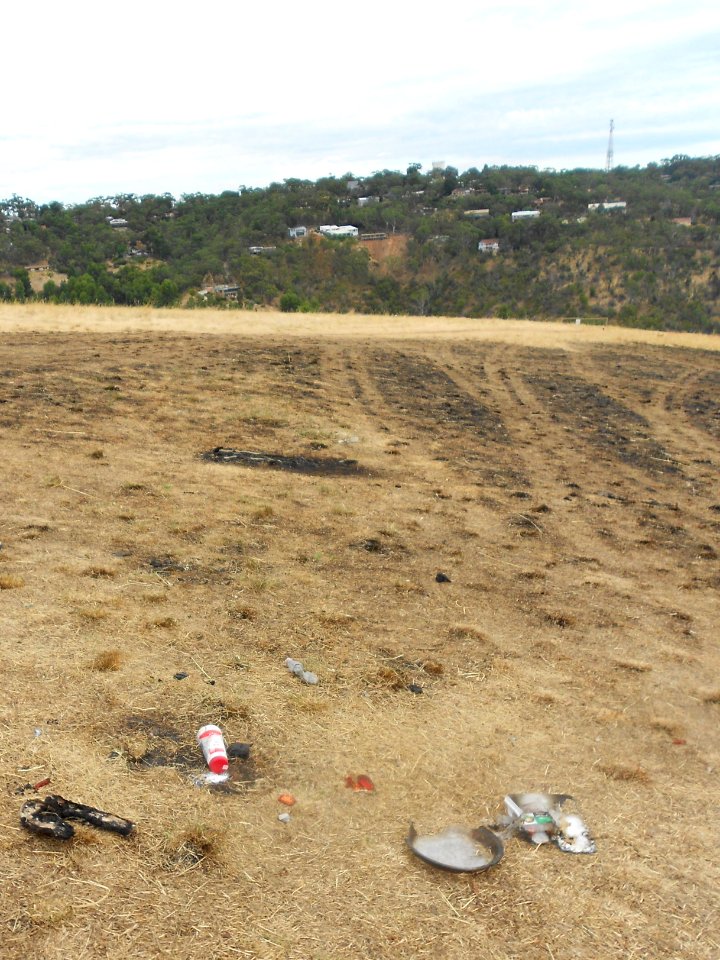 Brown Hill is black - items of interest.