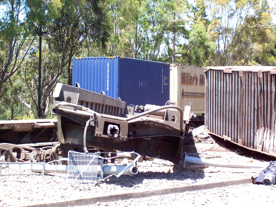 Train derailment, Glenalta