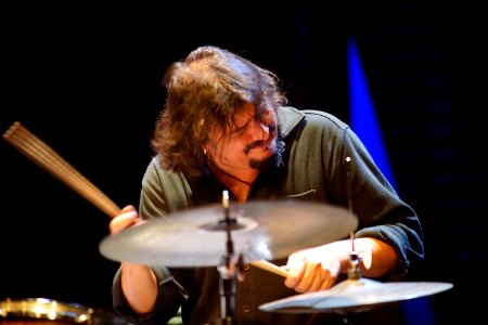 Vinny Golia Trio 2 februari 2017 BIM - Cristiano Calcagnile