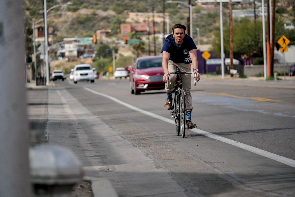 arterial bike lane