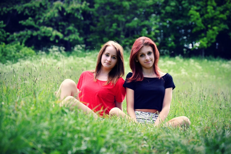 Forest laughter friendship