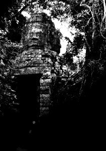 Gate of the dead, Angkor tom, Cambodia photo