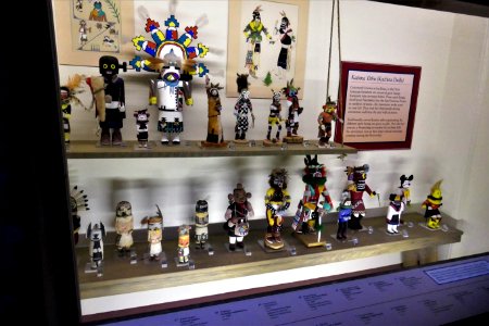 Denver Museum of Nature and Science Kachina Display