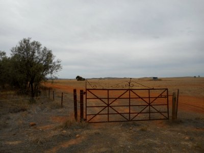 Farm Gate near Orroroo photo