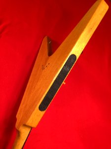 Rubber view 1958 Gibson Flying V Korina