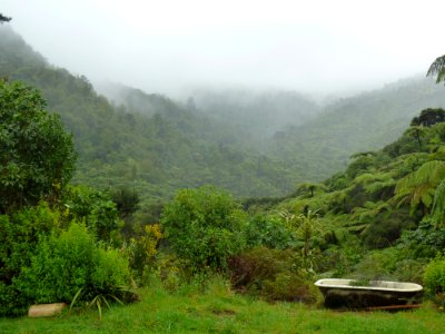 view across Tararu valley