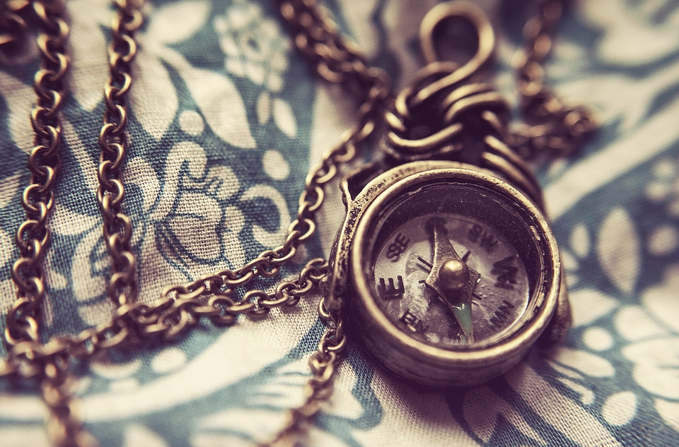 Navigation chain necklace