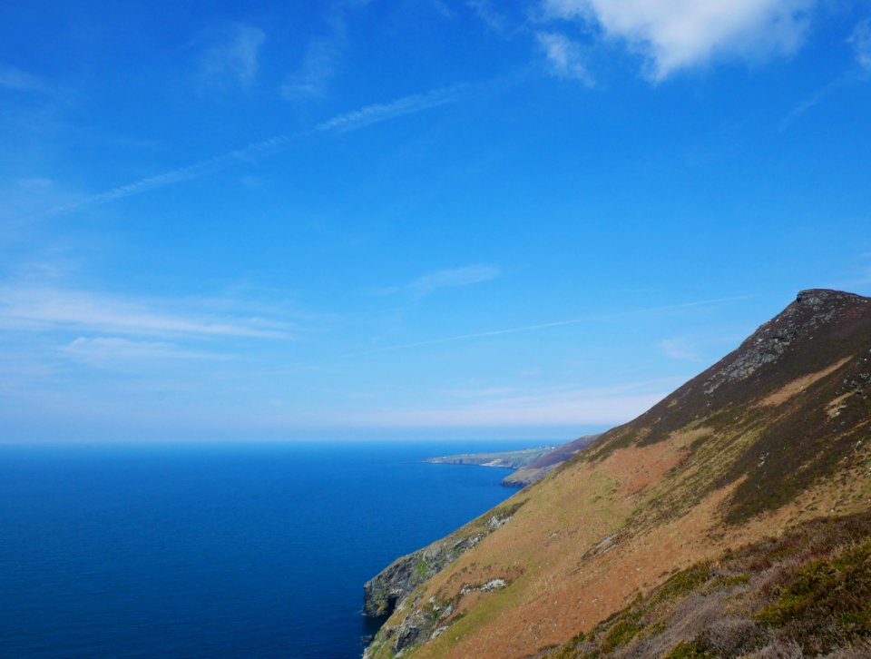 The Isle of Man in April: The back of Cronk ny Arree Laa from the Carnanes