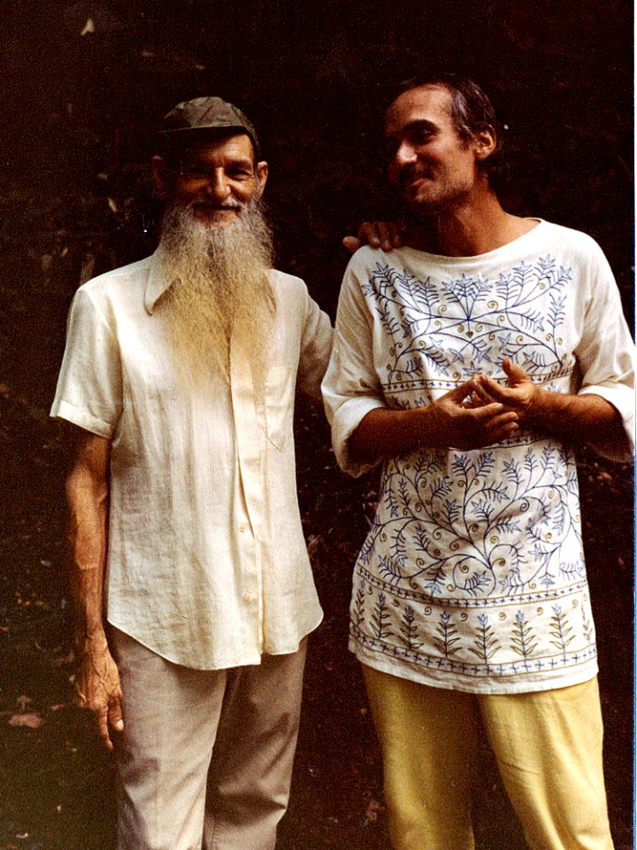 Padrinho Sebastião e Alex Polari giovane