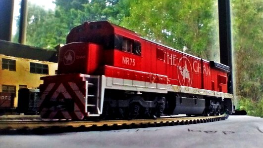 00 NR75 Diesel locomotive The Ghan photo