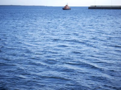 Keayn: The sea from Port St. Mary harbour
