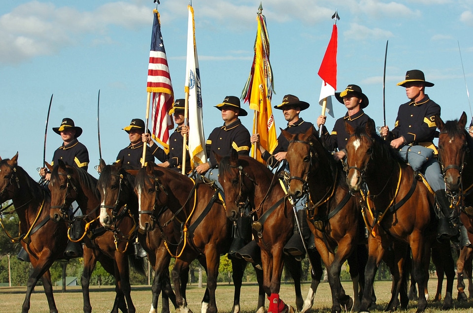 Horse soldiers traditional