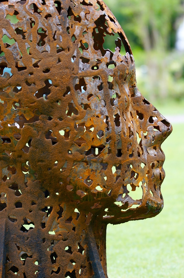 Rust sculpture art
