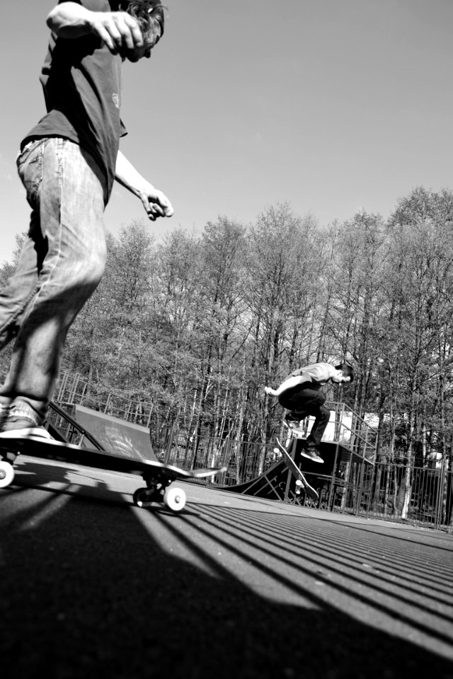 Skateboarding edit