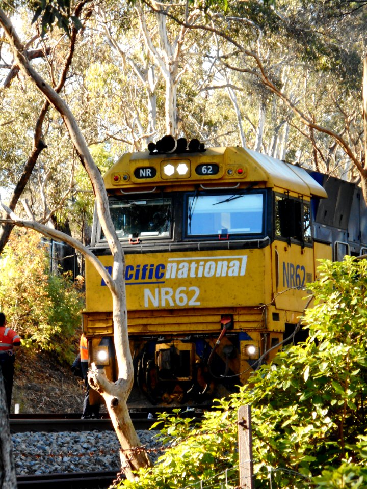 Train derailment, Glenalta - NR62